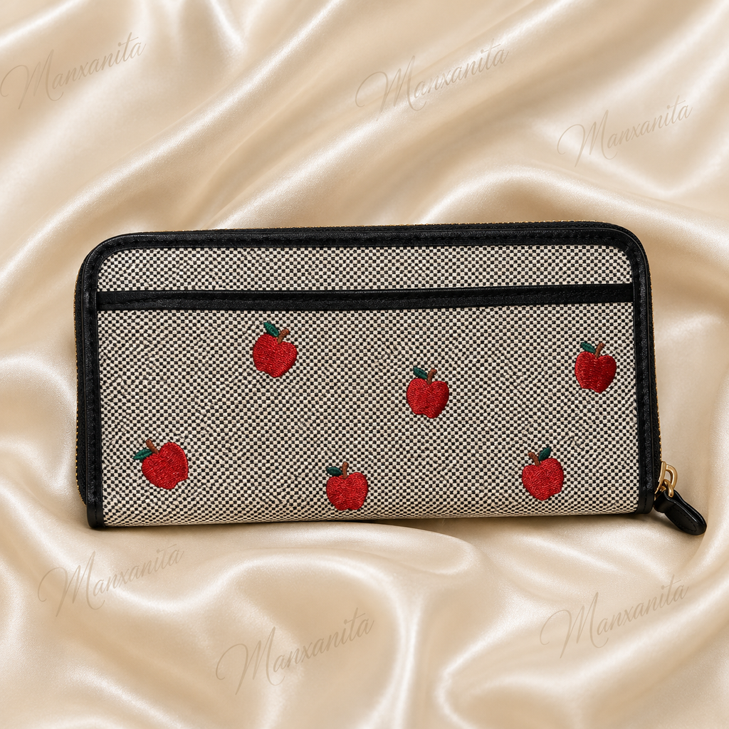 Kate Spade New York Red Apple Zip Wallet