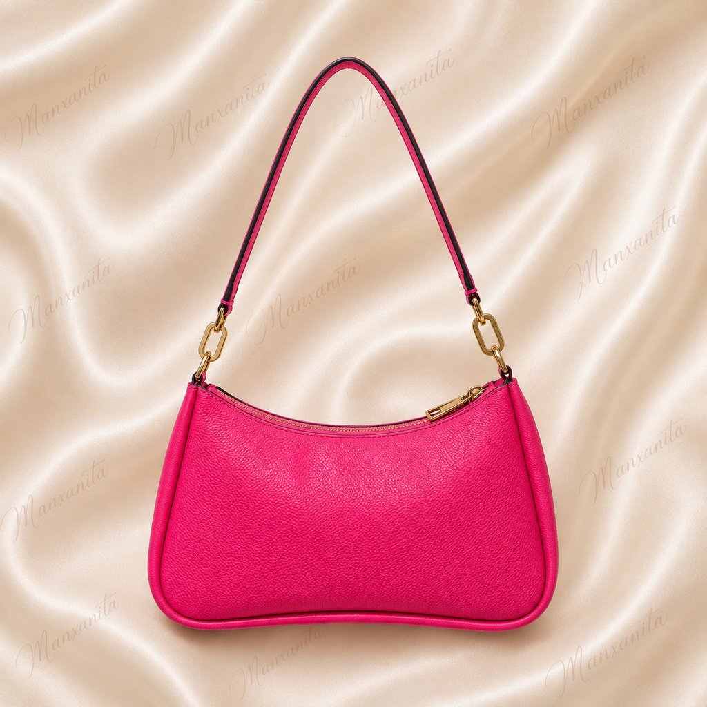 Kate Spade Pink Pebble Leather Shoulder Bag