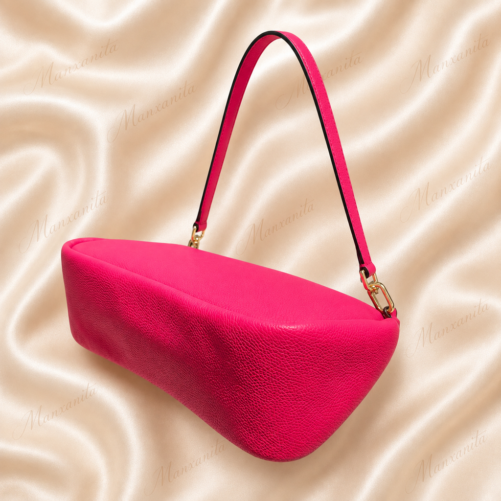 Kate Spade Pink Pebble Leather Shoulder Bag