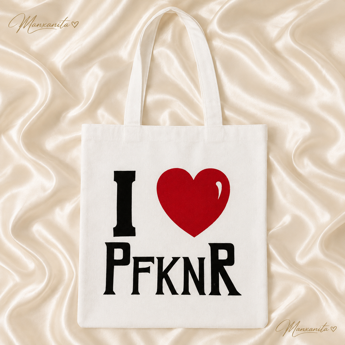 I ❤️ PFKNR CANVAS BAG