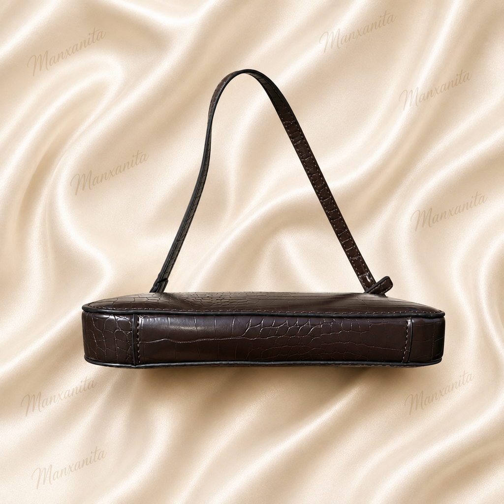 GUESS BROWN SHOULDER BAG CONVERTIBLE 