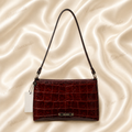 BRAMIN BROWN LEATHER SHOULDER BAG