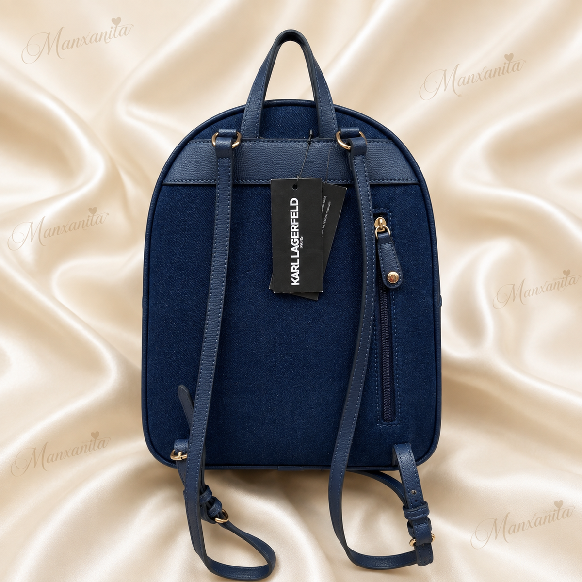 Karl Lagerfeld Denim Backpack