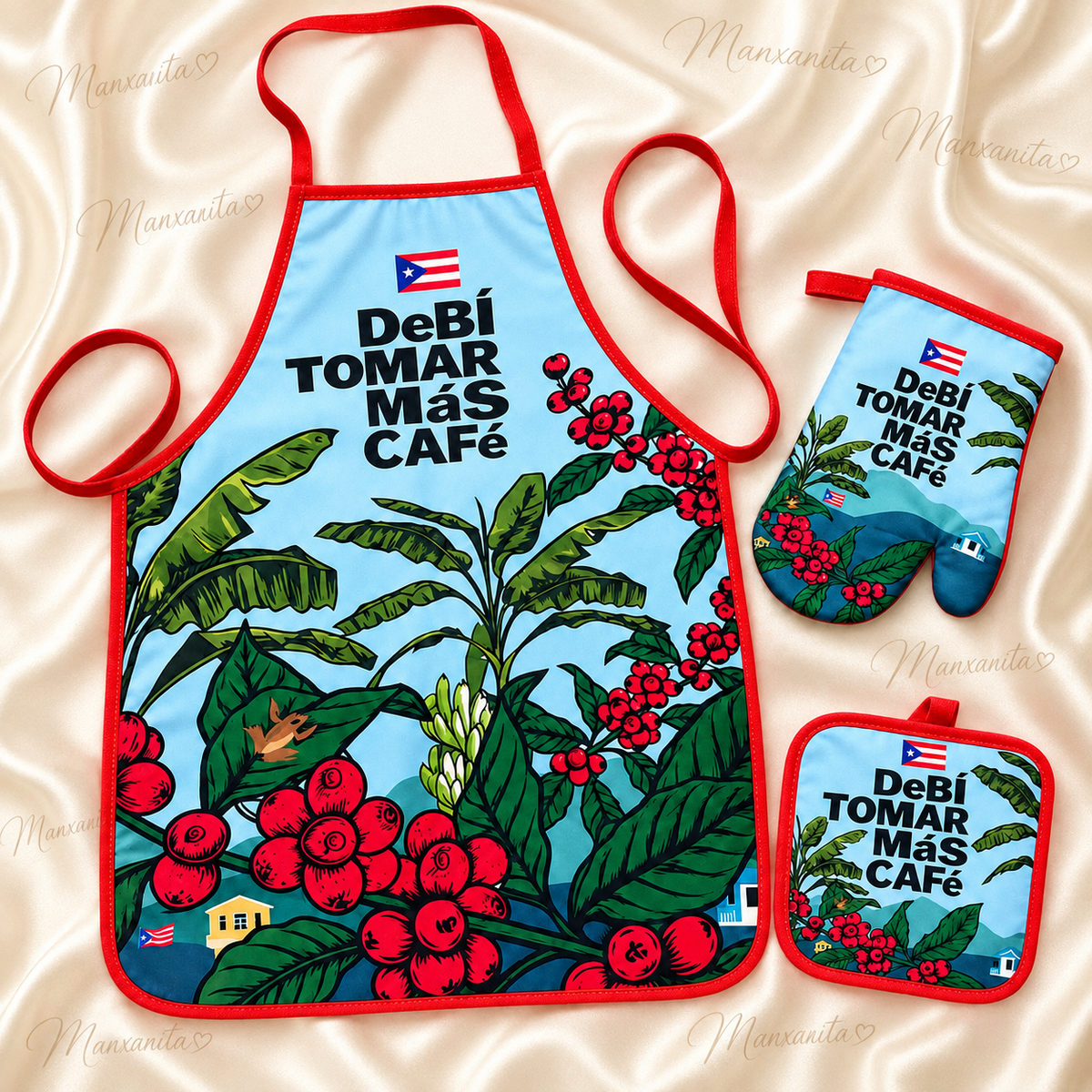PUERTO RICO FUNNY APRON