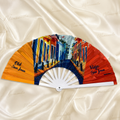 SAN JUAN PUERTO RICO FOLDING HAND FAN
