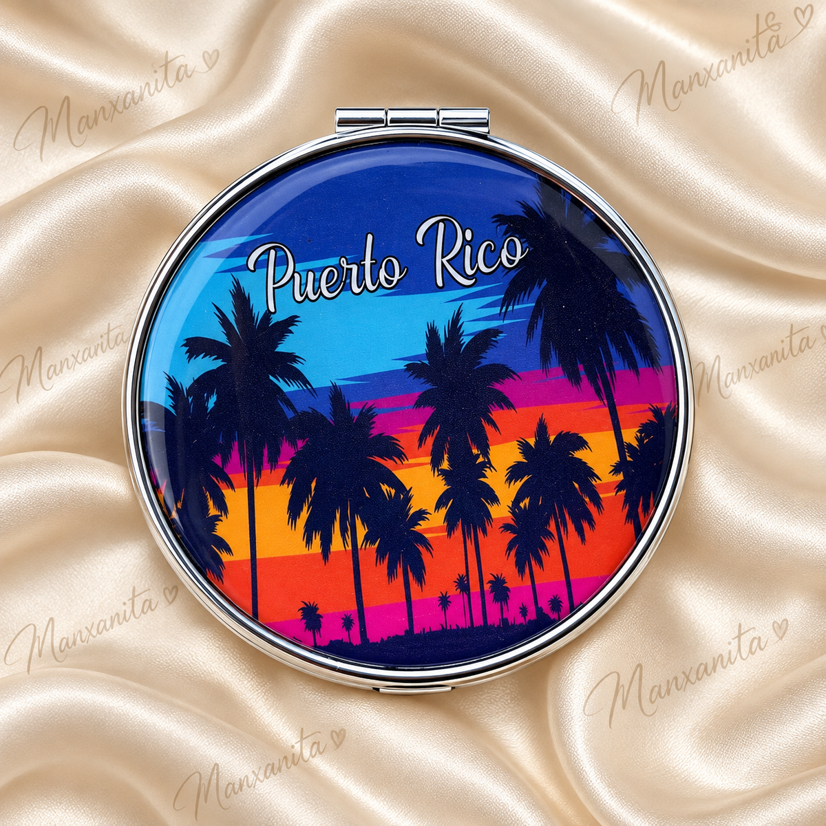 PUERTO RICO TROPICAL COMPACT MIRROR
