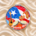 PUERTO RICO COMPACT MIRROR