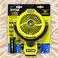 RYOBI MISTING FAN WITH BATERY