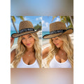 Puerto Rico Straw Sun Hat - Natural Brown